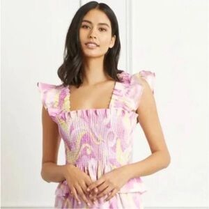 Hill House Paz Top in Candy Kaleidoscope XS